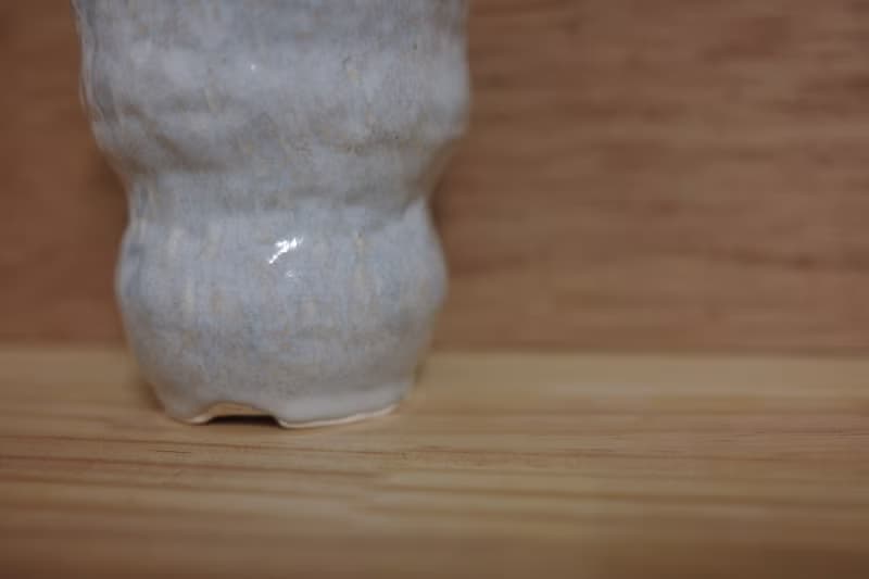 點點流沙 / 粉藍- 手捏盆器