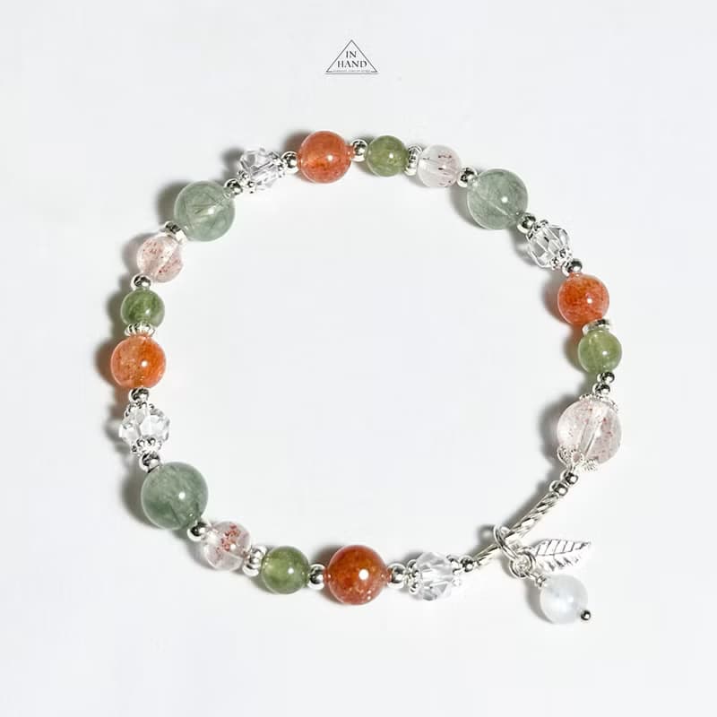 芸香花開的季節-天然礦石設計手鍊