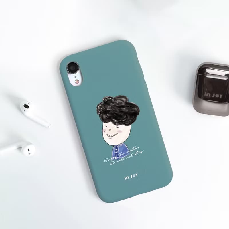 iPhone 11max/SE2/12/12mini超幽默人生嗨咖凱哥耐震磨砂手機殼