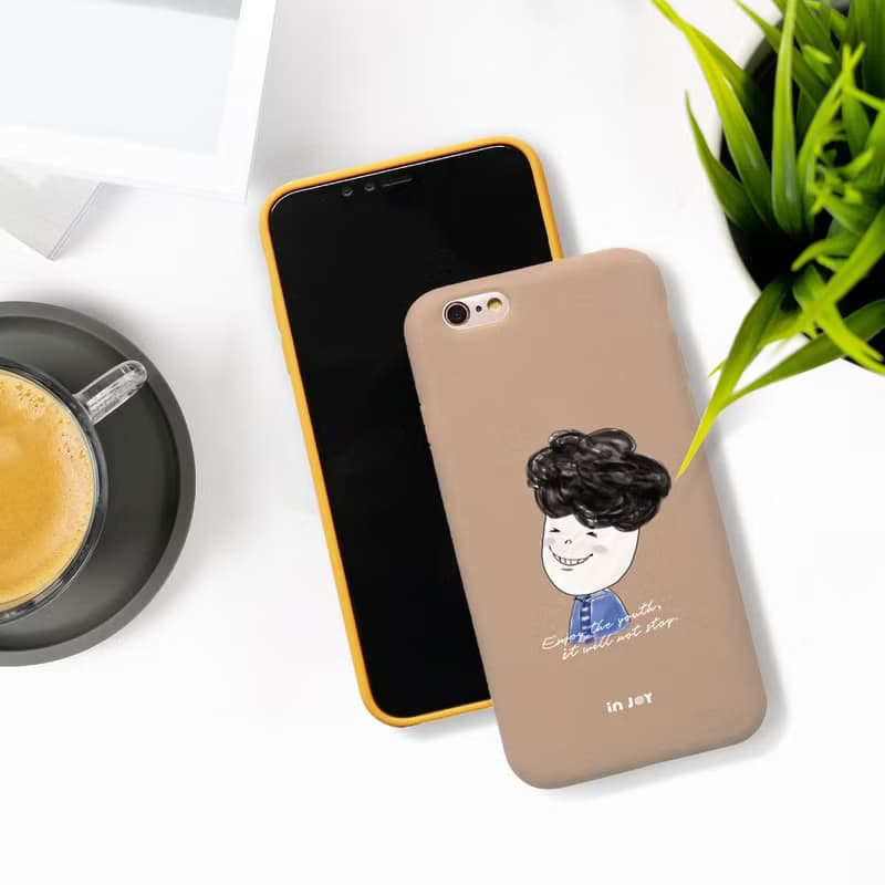 iPhone 11max/SE2/12/12mini超幽默人生嗨咖凱哥耐震磨砂手機殼