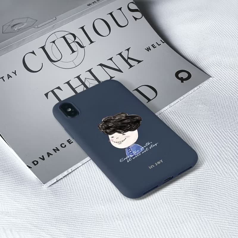 iPhone 11max/SE2/12/12mini超幽默人生嗨咖凱哥耐震磨砂手機殼