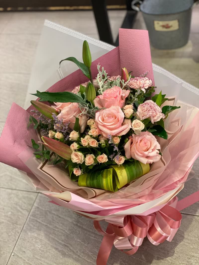 鮮花花束-祝福健康、長命百歲 | 生日首選 | 台北可自取