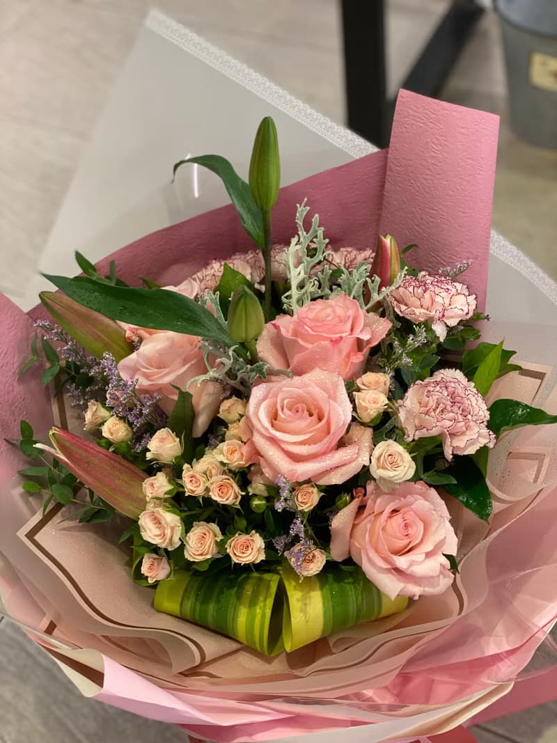 鮮花花束-祝福健康、長命百歲 | 生日首選 | 台北可自取