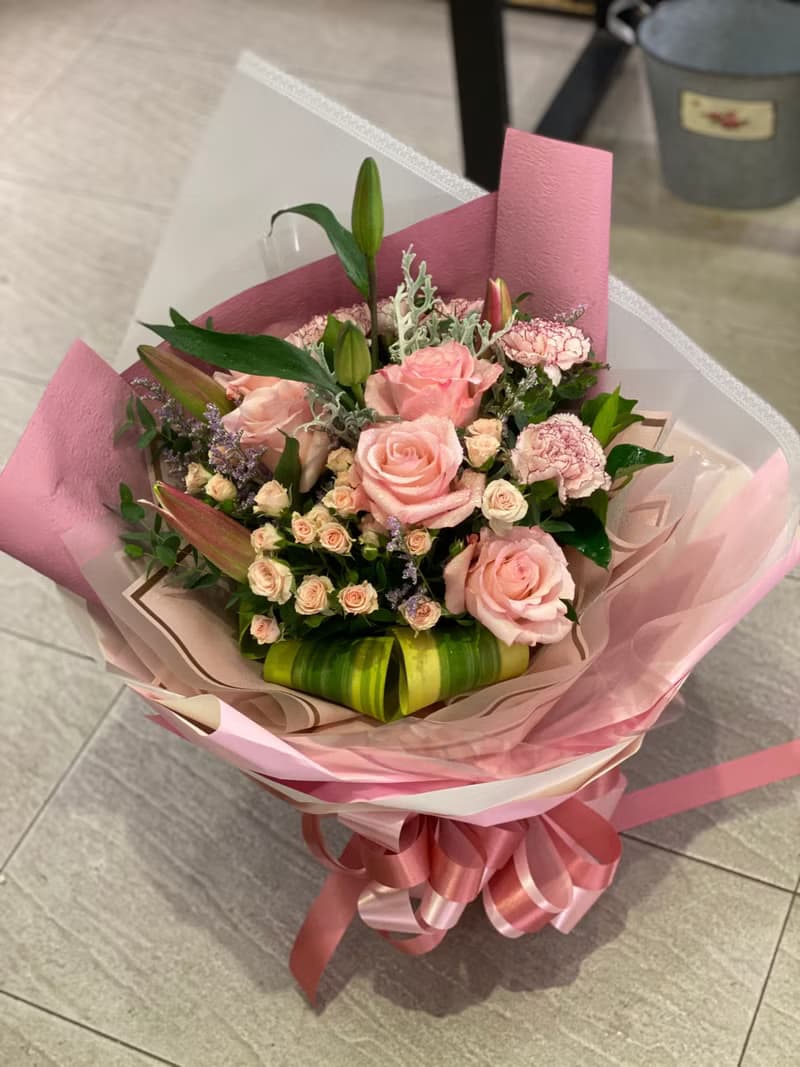 鮮花花束-祝福健康、長命百歲 | 生日首選 | 台北可自取