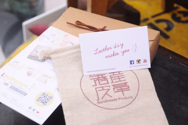 5咭位相片短夾 - 好好縫 皮革材料包 免費刻字 手工包 情侶銀包 皮夾 短銀包 短財 簡約實用 意大利皮 植鞣革 皮革DIY