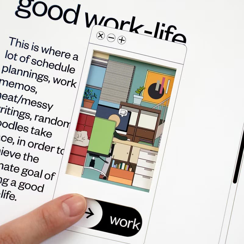 【ANUNNAKI】2023手帳/無時效筆記本 Have a good work-life