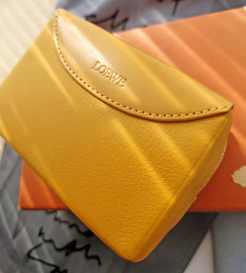 閒置品連盒 Loewe 方塊小收納包 錢包零錢夾 零錢包散銀包 散紙包