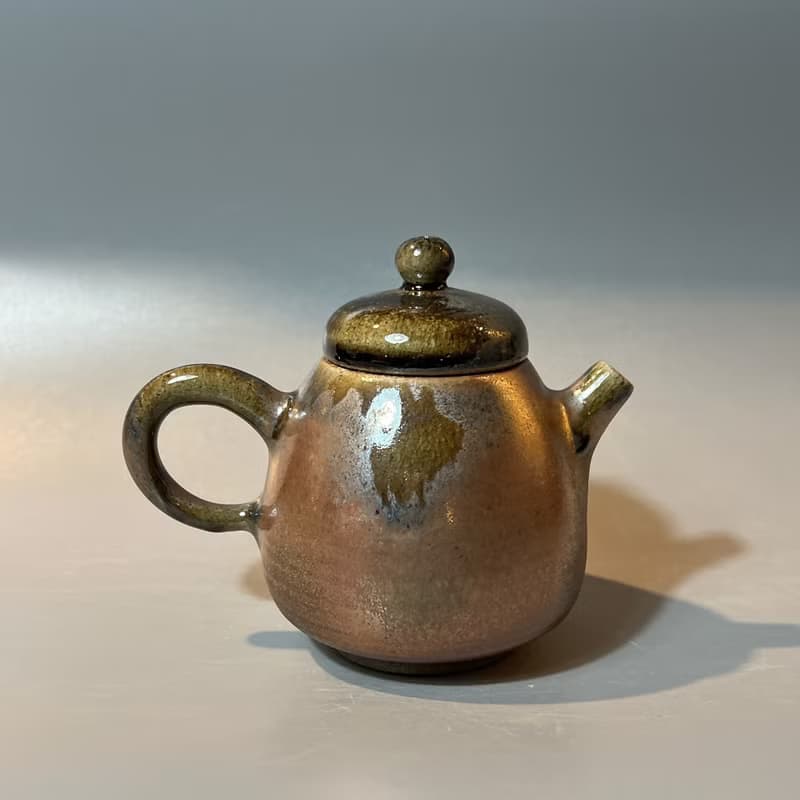 柴燒古樸茶壺 / 純陶土茶壺 / 小平凡手作