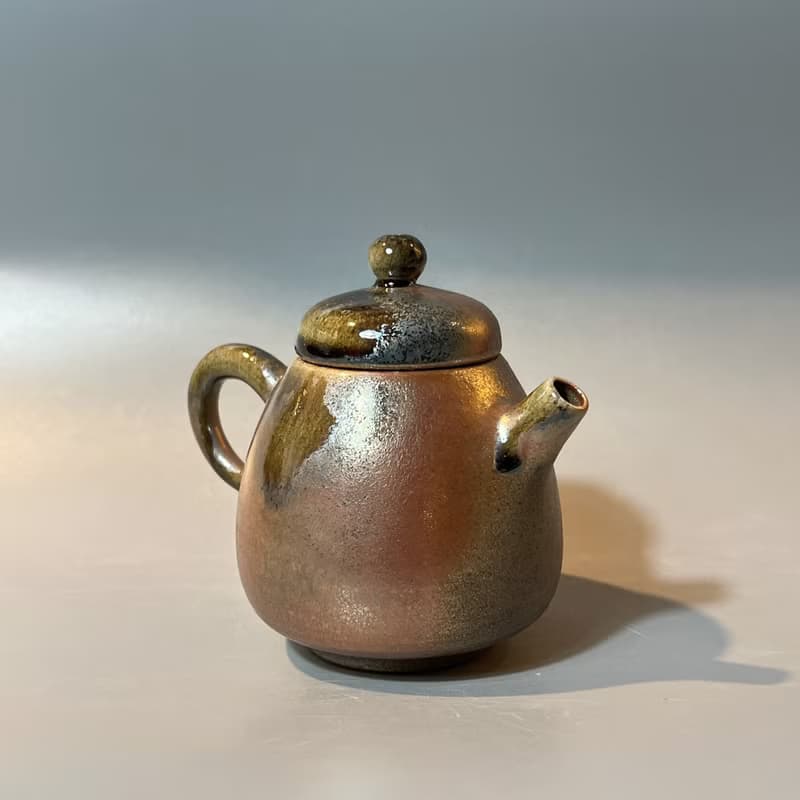 柴燒古樸茶壺 / 純陶土茶壺 / 小平凡手作