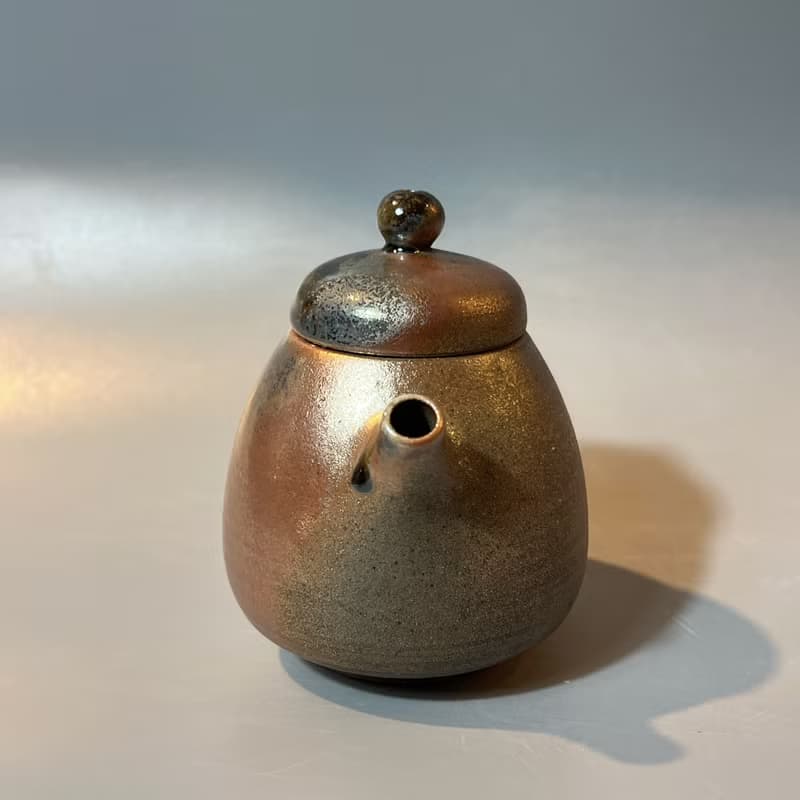 柴燒古樸茶壺 / 純陶土茶壺 / 小平凡手作
