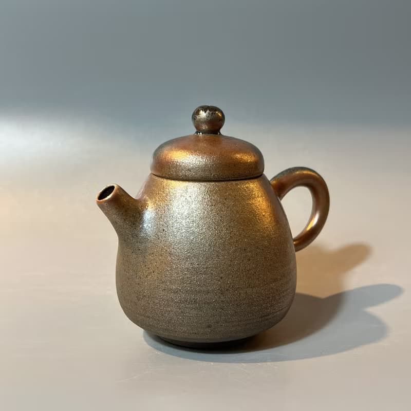 柴燒古樸茶壺 / 純陶土茶壺 / 小平凡手作
