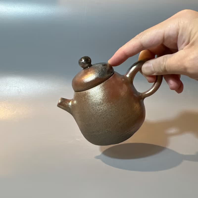 柴燒古樸茶壺 / 純陶土茶壺 / 小平凡手作