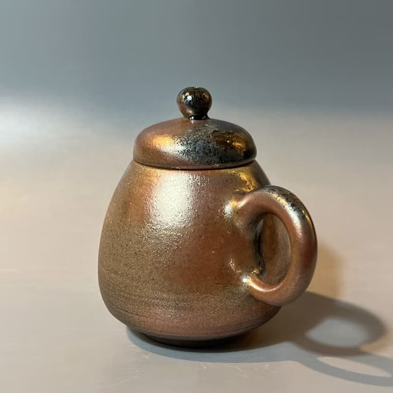 柴燒古樸茶壺 / 純陶土茶壺 / 小平凡手作