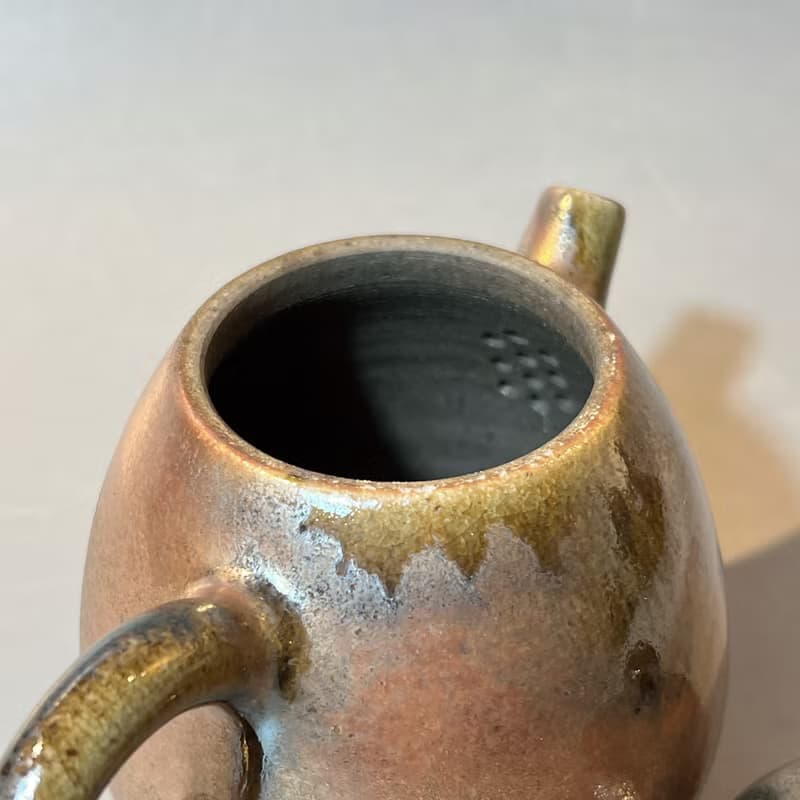 柴燒古樸茶壺 / 純陶土茶壺 / 小平凡手作