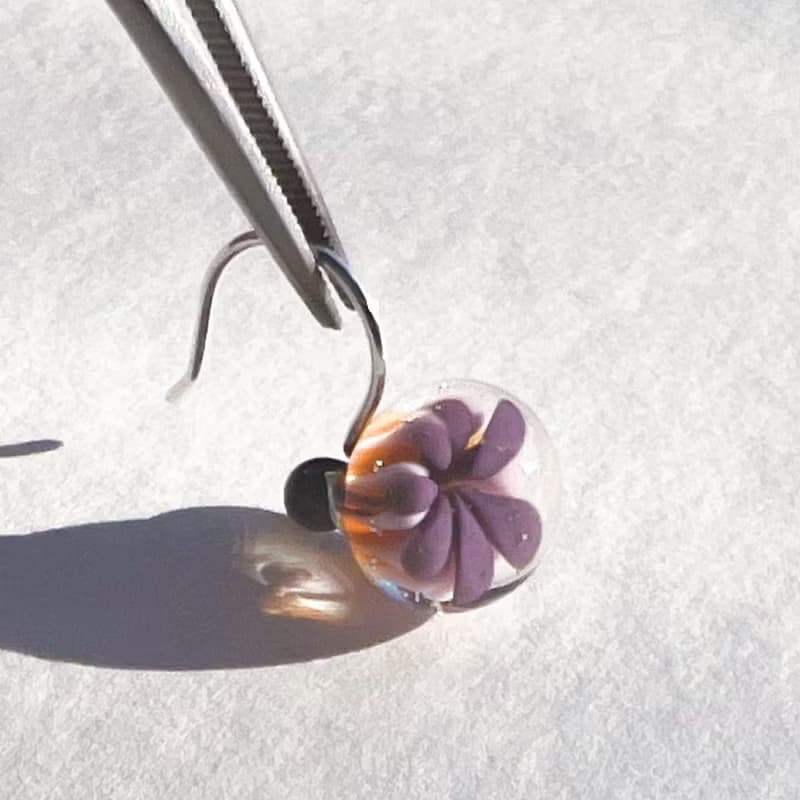 04 / sea anemone / Earring craft jewelry