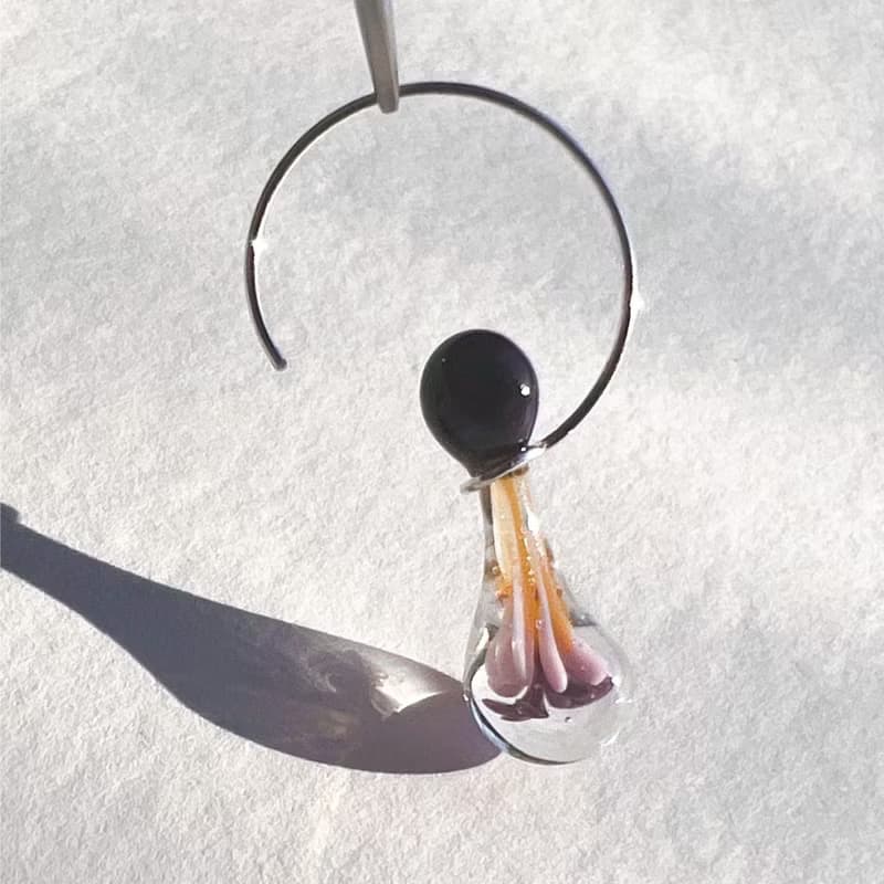 04 / sea anemone / Earring craft jewelry