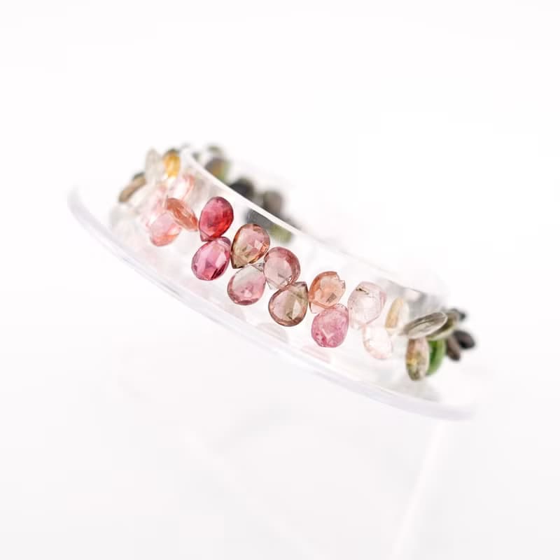 寶麗金珠寶-天然彩色碧璽手鍊