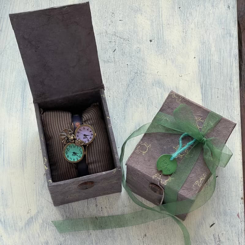 蓮花精緻美麗手錶