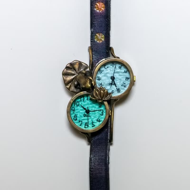 蓮花精緻美麗手錶