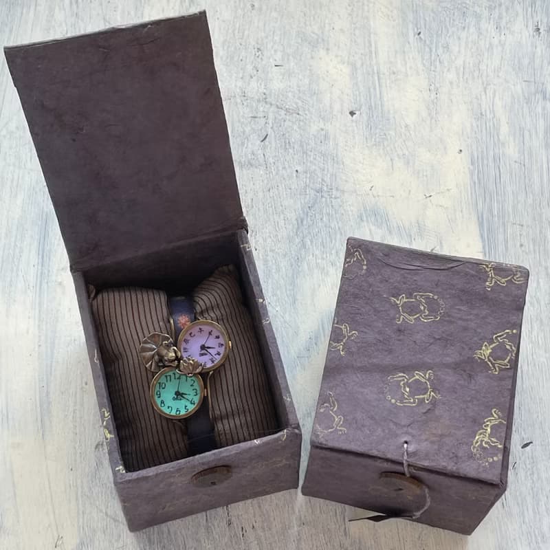 蓮花精緻美麗手錶