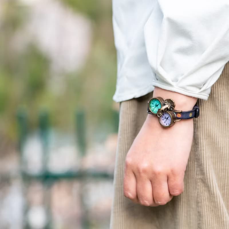 蓮花精緻美麗手錶