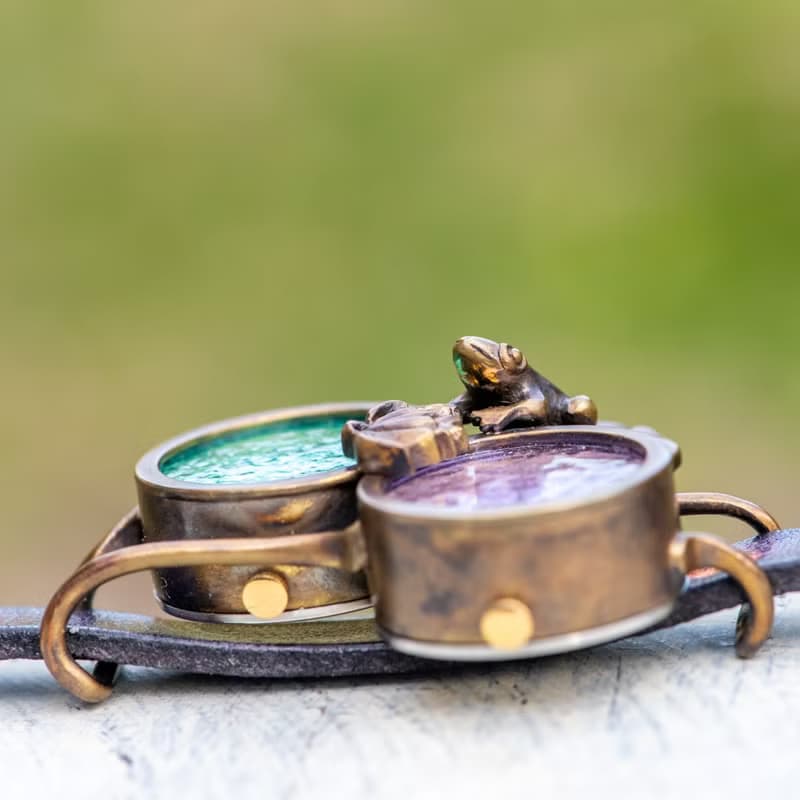 蓮花精緻美麗手錶