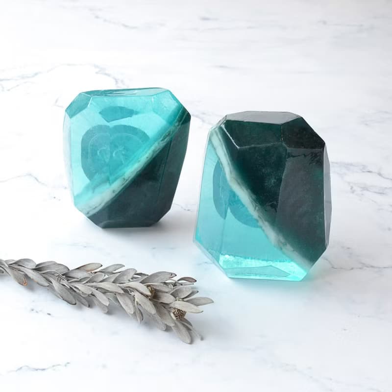 【5%營收支持公益】寶石手工皂 三月生日石-海藍寶 Aquamarine