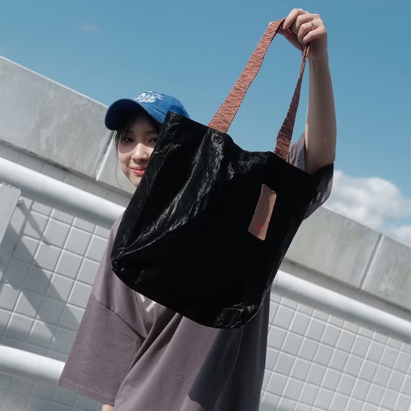 Miyansol韓國皺皺托特包(長背帶)-K.黑森林巧克力 防水輕量通勤款