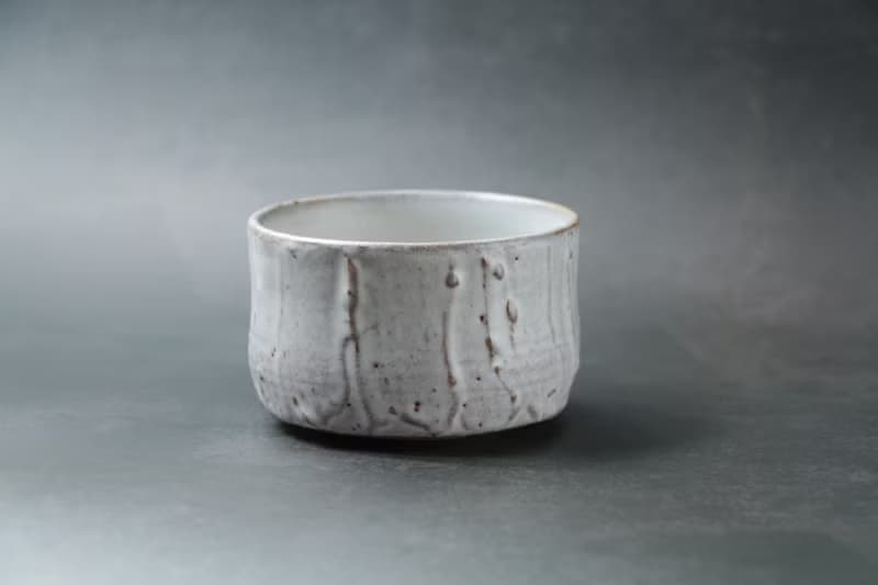 小茶碗  抹泥