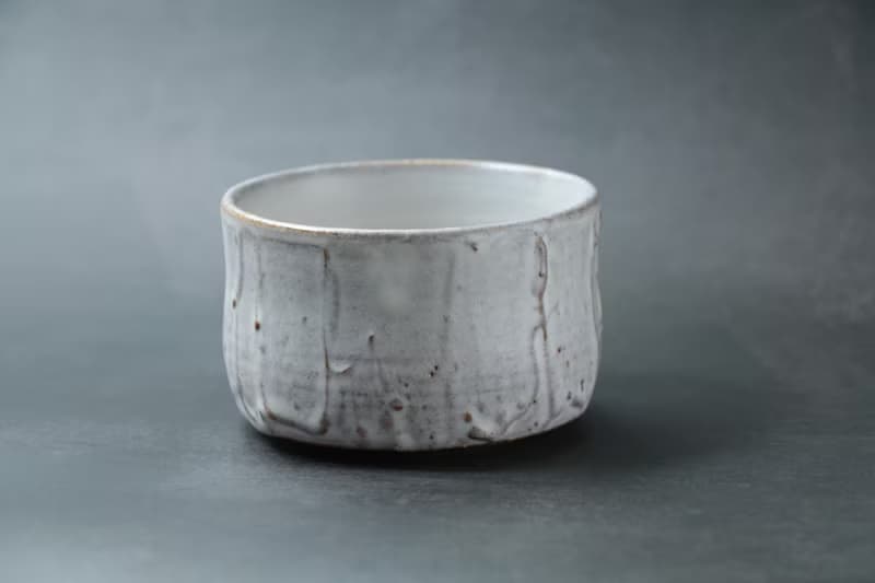小茶碗  抹泥