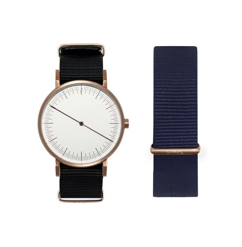 Simpl Watch - Ochre Charcoal Nato Set
