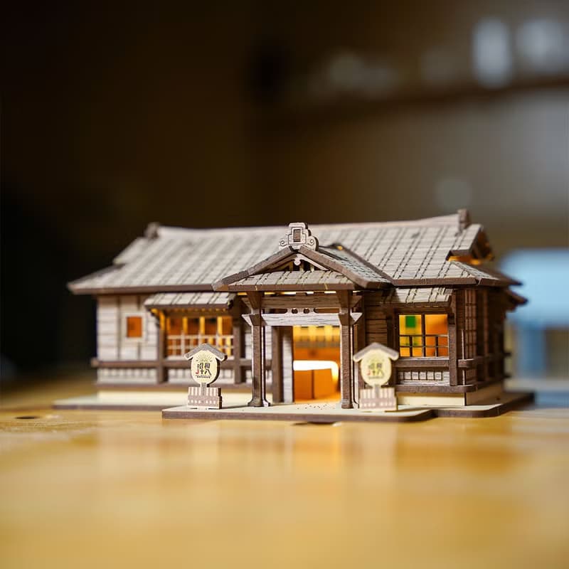 【 DIY 手作】嘉義神社 小夜燈 聖誕限定包裝 臺灣建築 居家擺飾