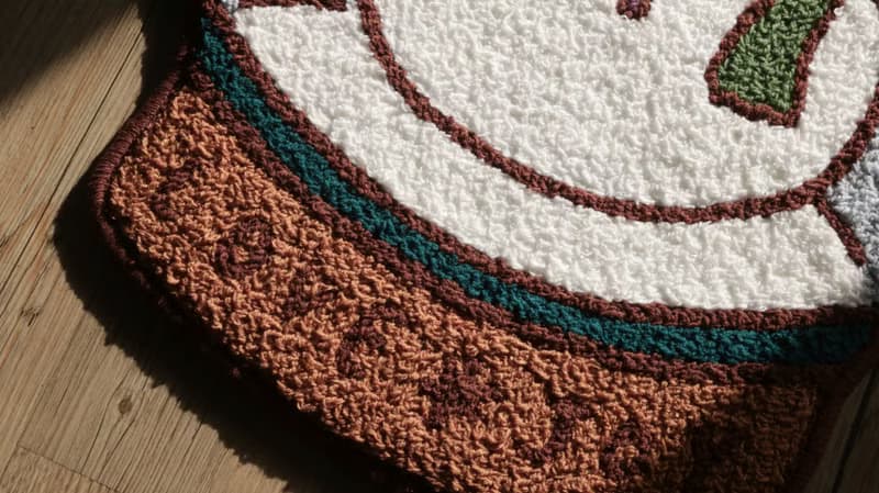 Christmas Snow Globe  Carpet丨吉普貓聖誕水晶球 地毯、地墊