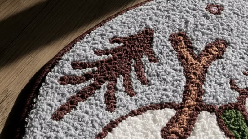 Christmas Snow Globe  Carpet丨吉普貓聖誕水晶球 地毯、地墊