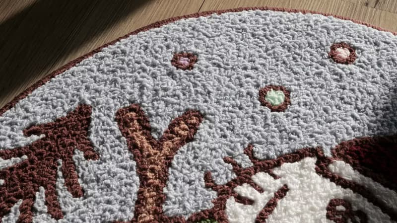 Christmas Snow Globe  Carpet丨吉普貓聖誕水晶球 地毯、地墊