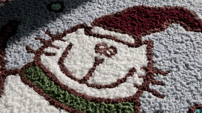 Christmas Snow Globe  Carpet丨吉普貓聖誕水晶球 地毯、地墊