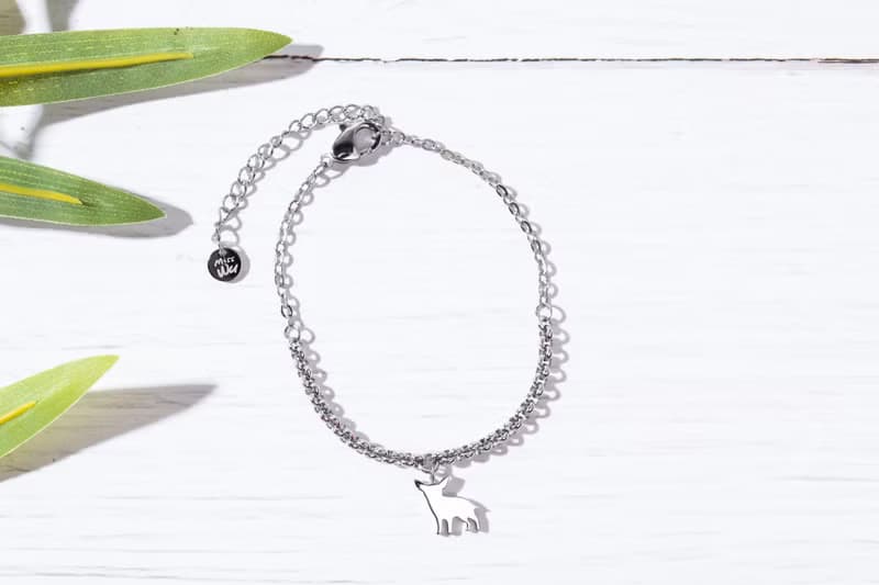 吉娃娃手鍊-狗狗背影系列-抗敏醫療鋼