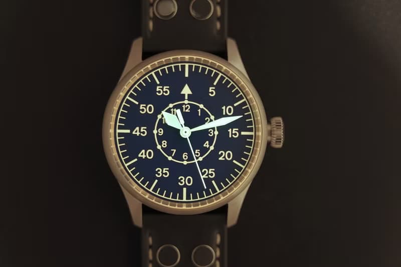 B-Uhr Connected 混合智能復古二戰飛行手錶 (兼容蘋果/安卓)