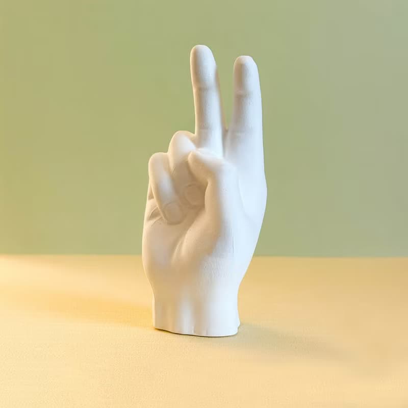 手勢擴香石/我愛你/和平/OK共三款