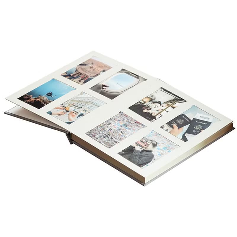 6寸大容量相册家庭情侶攝影卡槽紀念冊papertravel書畫紙禮