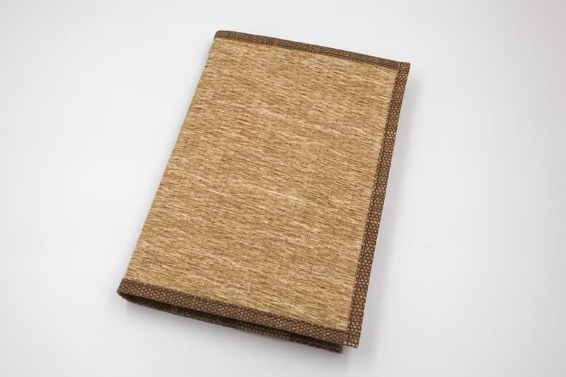 【紙布家】包邊書套、書衣、手帳套、筆記本套 (A5/G16K) 草編黃