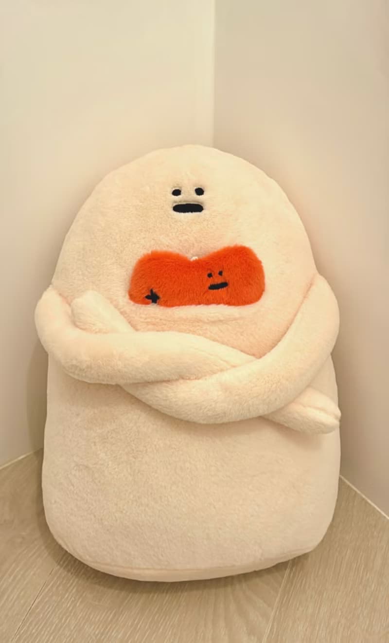 【情侶送禮】膚色怪物毛絨玩偶 生日禮物/情侶娃娃