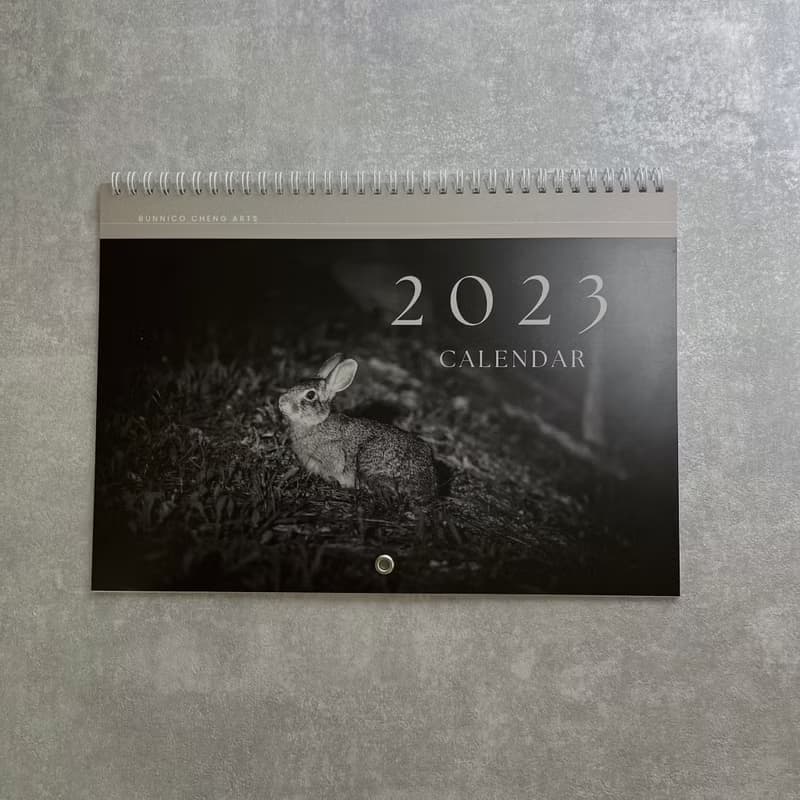 台灣野兔 攝影藝術 2023 掛曆 / 月曆