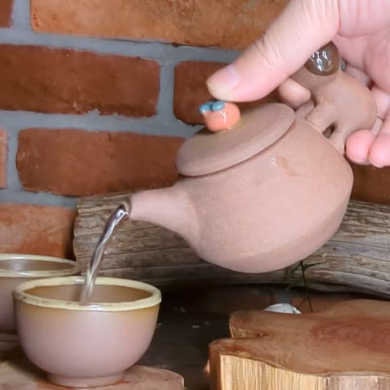 賣萌的卡皮巴拉 泡茶壺 鶯歌 手作 文創 陶壺 茶具