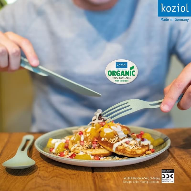德國 koziol KLIKK CUTLERY有機餐具 │ 3件組