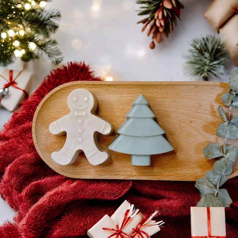 叮叮噹聖誕節禮盒 四入手工皂禮盒 聖誕禮盒 聖誕禮物