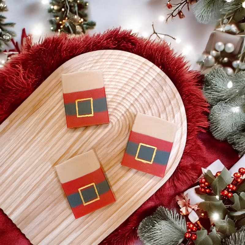 叮叮噹聖誕節禮盒 四入手工皂禮盒 聖誕禮盒 聖誕禮物