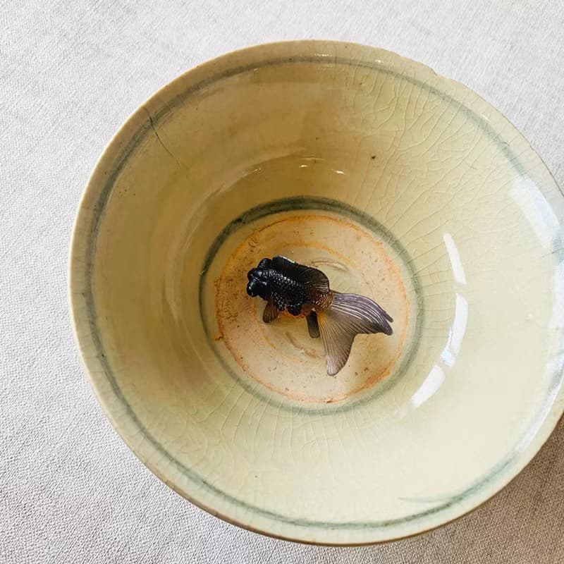 中國 明清時期青花瓷碗 │ 釉厚渾褐 民窯燒製 青花纏枝