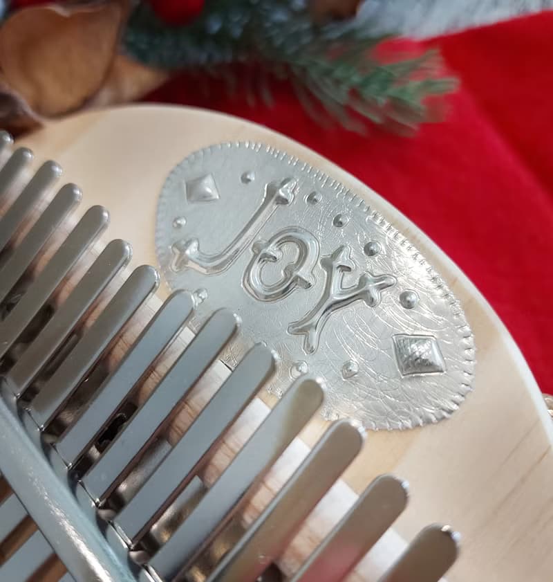 麋鹿森林 錫雕拇指琴(Kalimba) 聖誕節禮物