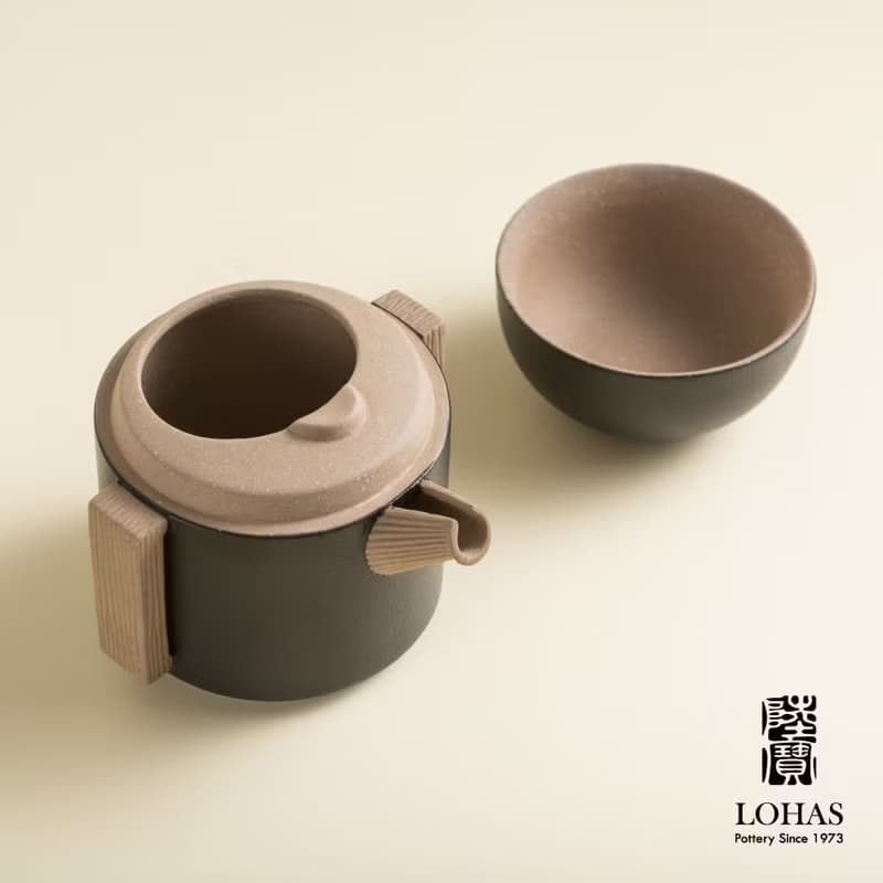 陸寶LOHAS 如意隨手泡 1壺1杯 茶具組